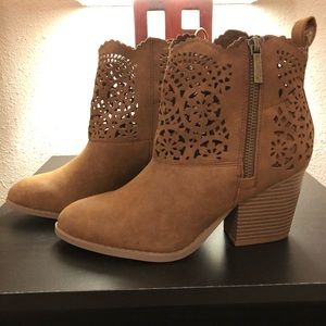 Maurices Brand Tan Booties